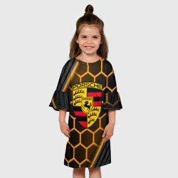Детское платье 3D Большое лого Порше - фото 2