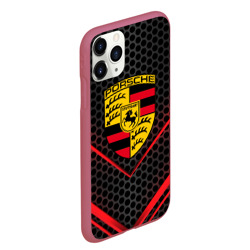 Чехол для iPhone 11 Pro Max матовый Porsche Порше - фото 2