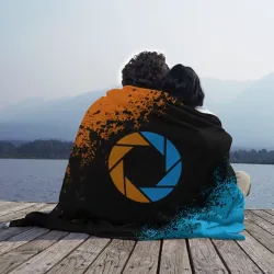 Плед 3D Portal портал - фото 2