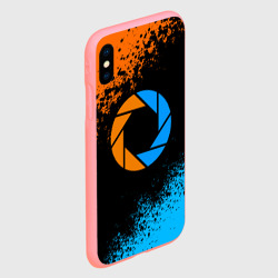 Чехол для iPhone XS Max матовый Portal портал - фото 2