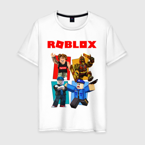 Мужская футболка хлопок Roblox