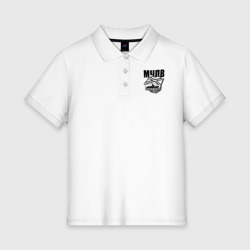 Женское поло хлопок МЧПВ