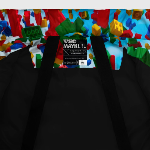 Зимняя куртка для мальчиков 3D с принтом Roblox Cubes, фото #5