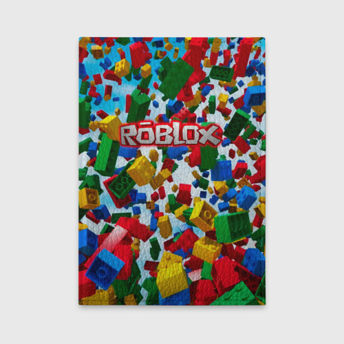 Обложка для автодокументов Roblox Cubes, цвет черный