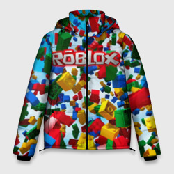 Мужская зимняя куртка 3D Roblox Cubes