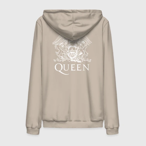 Мужская толстовка на молнии хлопок Queen Фредди Меркьюри
