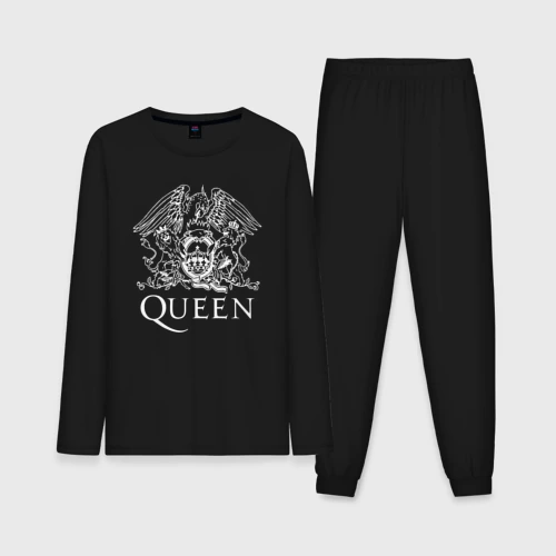 Мужская пижама с лонгсливом хлопок Queen Фредди Меркьюри