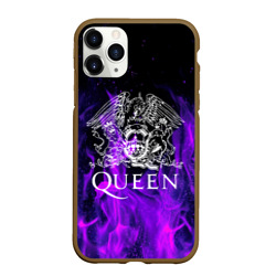 Чехол для iPhone 11 Pro Max матовый Queen Фредди Меркьюри