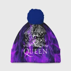 Шапка 3D c помпоном Queen Фредди Меркьюри