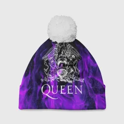 Шапка 3D c помпоном Queen Фредди Меркьюри