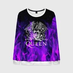 Мужской свитшот 3D Queen Фредди Меркьюри