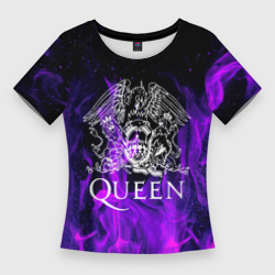 Женская футболка 3D Slim Queen Фредди Меркьюри