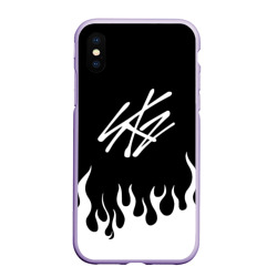 Чехол для iPhone XS Max матовый Stray Kids