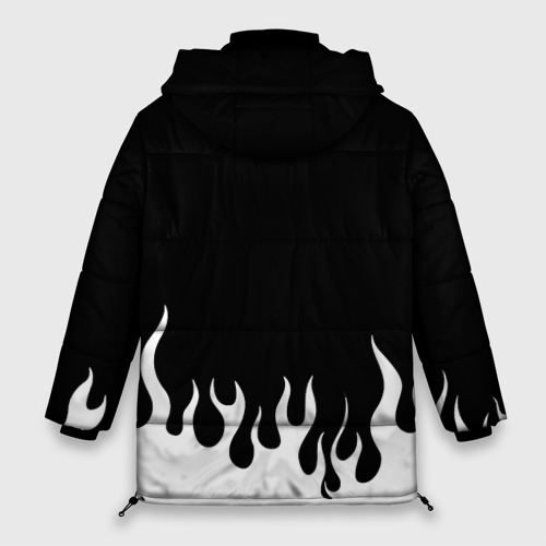 Женская зимняя куртка Oversize Stray Kids, цвет светло-серый - фото 2