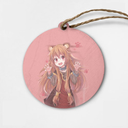 Деревянная игрушка круг Raphtalia