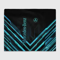 Плед 3D Mercedes-Benz