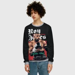 Мужской свитшот 3D Roy Jones - фото 2