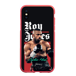 Чехол для iPhone XS Max матовый Roy Jones