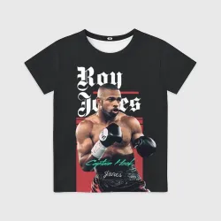 Детская футболка 3D Roy Jones