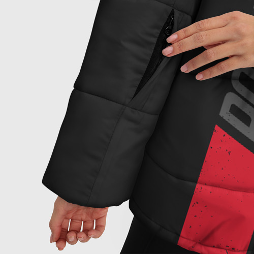 Женская зимняя куртка Oversize Рой Джонс, цвет светло-серый - фото 6