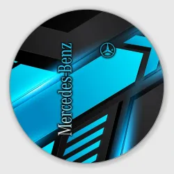 Круглый коврик для мышки Mercedes-Benz Мэрсэдэс