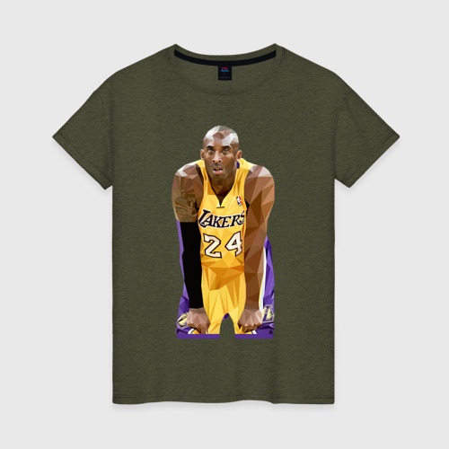 Женская футболка хлопок Kobe Bryant Lakers 24 XXL 2082435, а