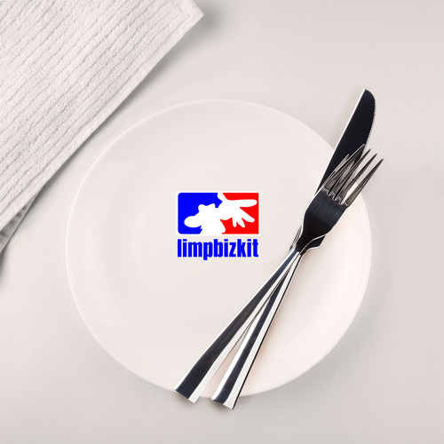 Тарелка Лимп Бизкит логотип - фото 2