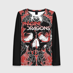 Женский лонгслив 3D Imagine Dragons