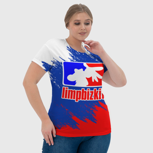 Женская футболка 3D LIMP BIZKIT, цвет 3D печать - фото 6