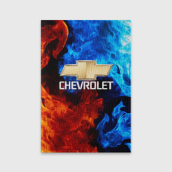 Обложка для паспорта матовая кожа Chevrolet Шевроле