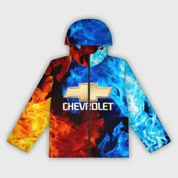 Женская ветровка 3D Chevrolet Шевроле