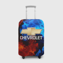 Чехол для чемодана 3D Chevrolet Шевроле