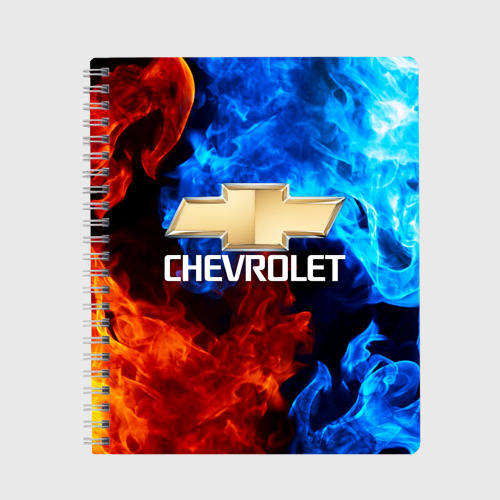 Тетрадь Chevrolet Шевроле, цвет линия