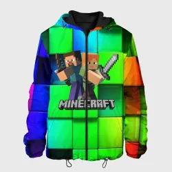 Мужская куртка 3D Minecraft