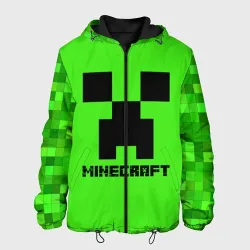 Мужская куртка 3D Minecraft