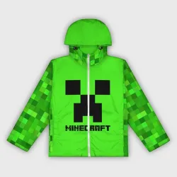 Женская ветровка 3D Minecraft