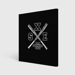 Холст квадратный Straight edge