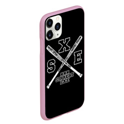 Чехол для iPhone 11 Pro Max матовый Straight edge - фото 2