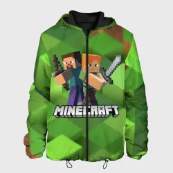 Мужская куртка 3D Minecraft Майнкрафт