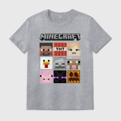 Мужская футболка хлопок Minecraft