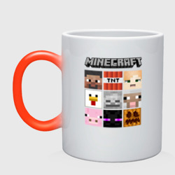 Кружка хамелеон Minecraft