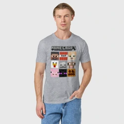 Мужская футболка хлопок Minecraft - фото 2