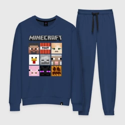 Женский костюм хлопок Minecraft