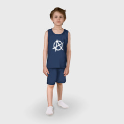 Детская пижама с шортами хлопок Анархия - фото 2