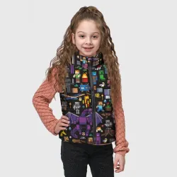 Детский жилет утепленный 3D Minecraft - фото 3