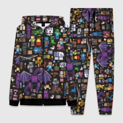 Женский костюм 3D Minecraft