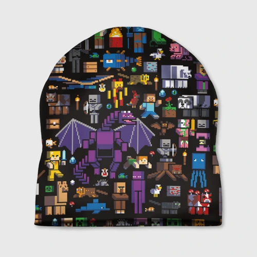 Шапка 3D Minecraft