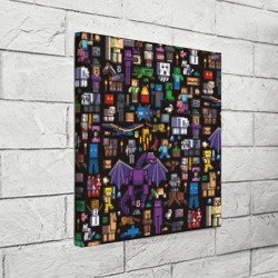 Холст квадратный Minecraft - фото 2