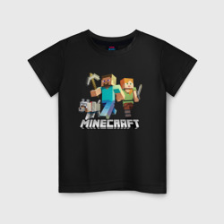 Детская футболка хлопок Minecraft Майнкрафт