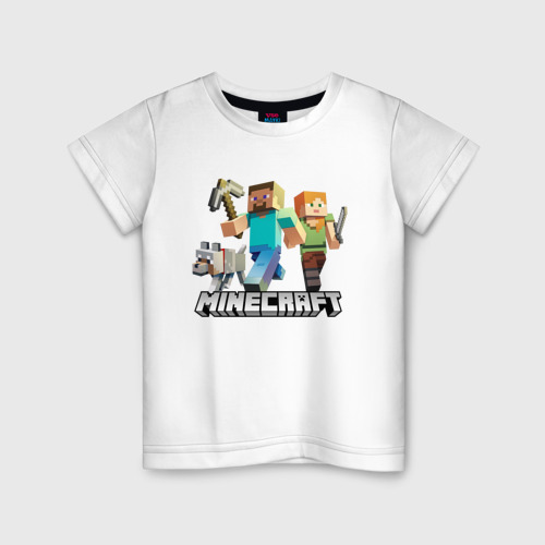 Детская футболка хлопок Minecraft Майнкрафт - купить по цене 930 руб в ...